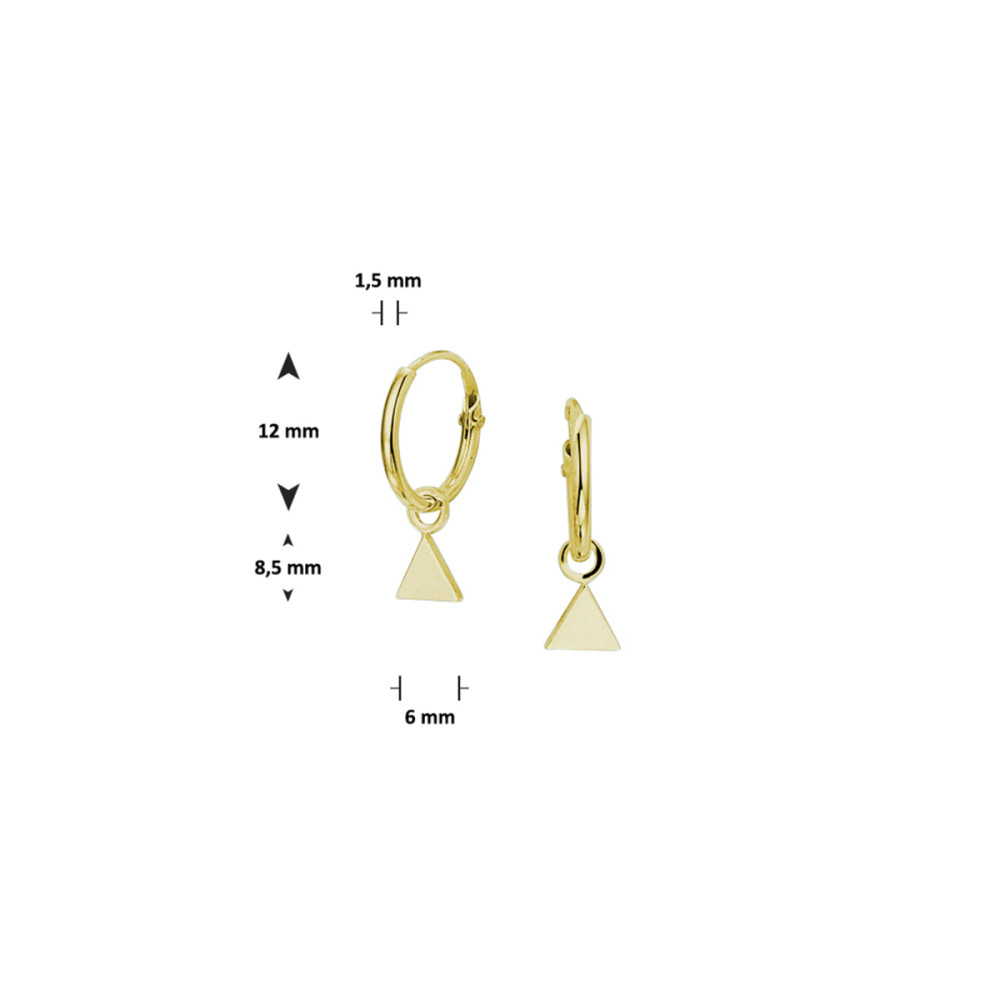driehoek-creolen-gold-plating-12-mm