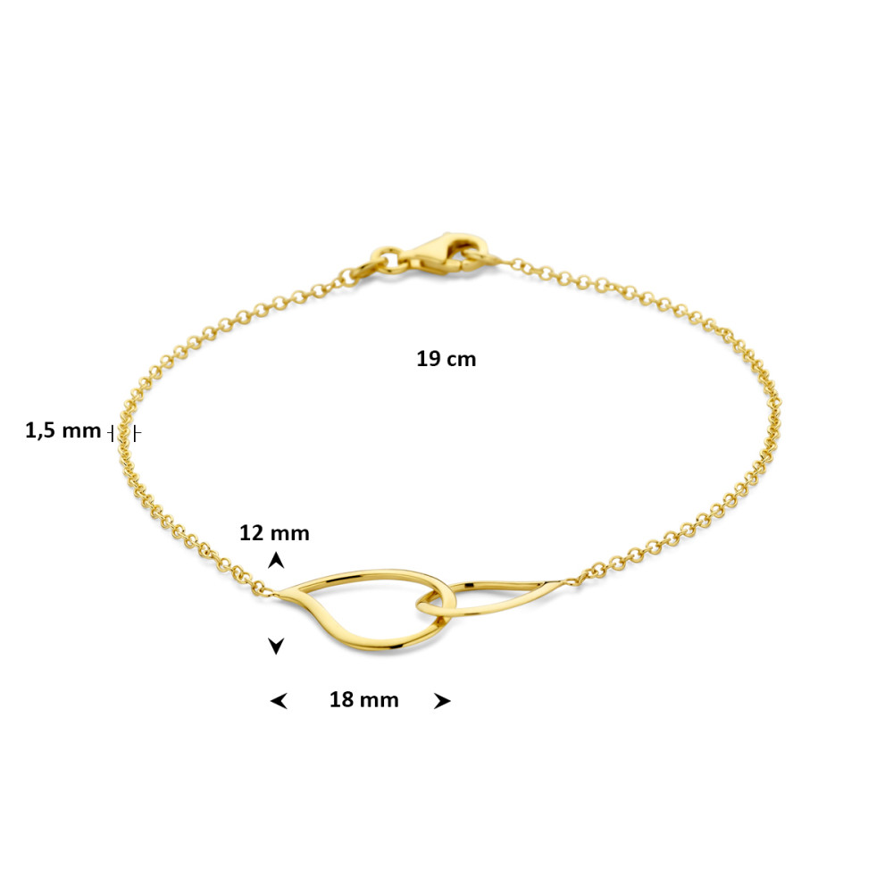 druppel-armband-goud-dames-14-karaat-glanzend-1-5-mm-breedte-lengte-19-cm