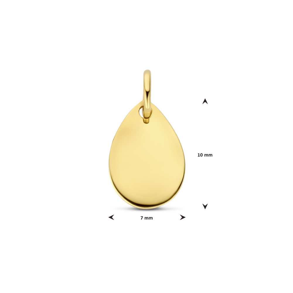druppel-graveerhanger-van-goud-7-mm-breed-hoogte-14-mm