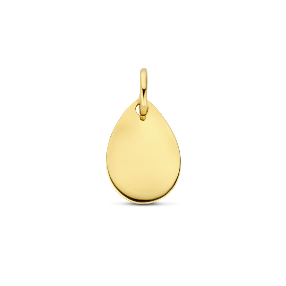 druppel-graveerhanger-van-goud-7-mm-breed-hoogte-14-mm
