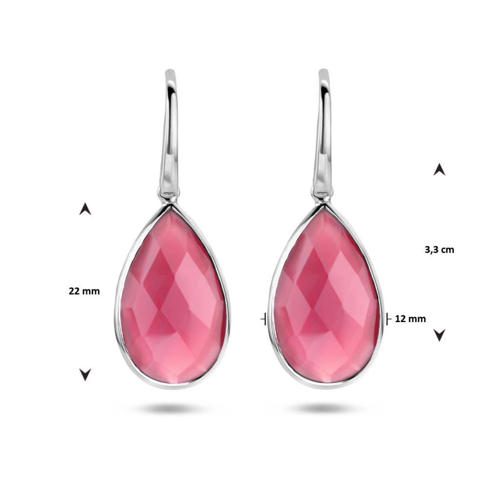 druppel-oorhangers-zilver-met-roze-kwarts-33-x-12-mm