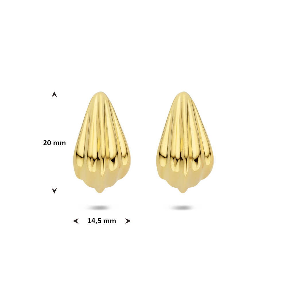 druppel-stekeroorringen-gold-plated-glanzend-dames-14-5-mm-breed-x-20-mm-hoog