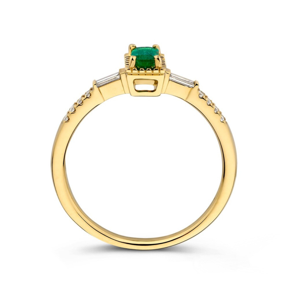 edelsteen-ring-14k-goud-smaragd-groen-en-diamanten-0-11-crt-6-5-mm-breedte