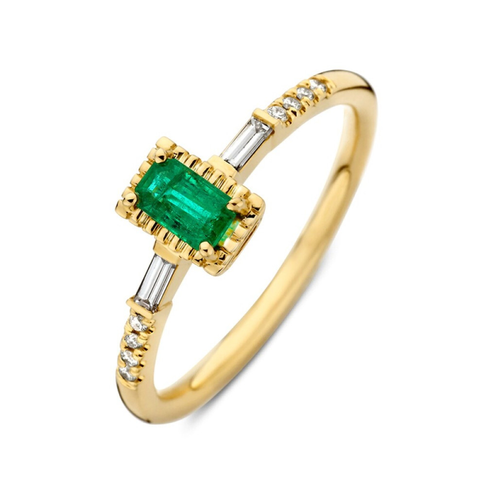 edelsteen-ring-14k-goud-smaragd-groen-en-diamanten-0-11-crt-6-5-mm-breedte