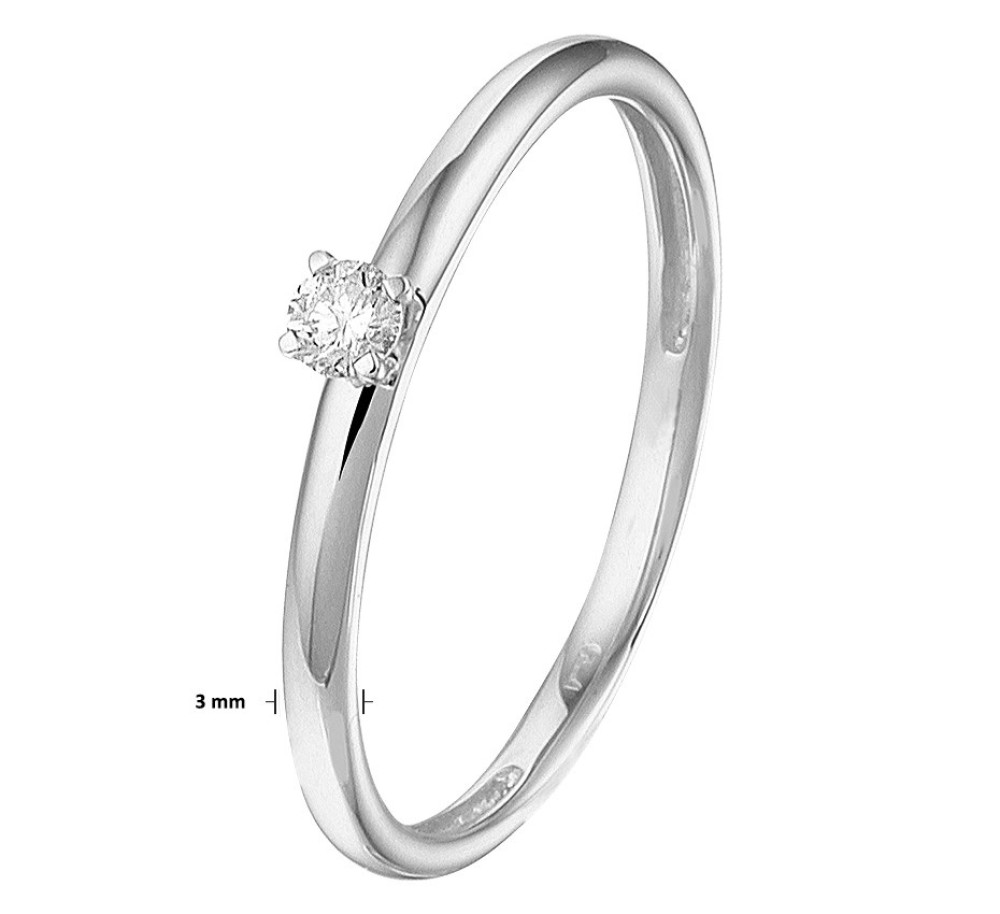 eenvoudige-solitair-ring-van-14-karaat-witgoud-met-centrale-diamant-van-0-09-crt