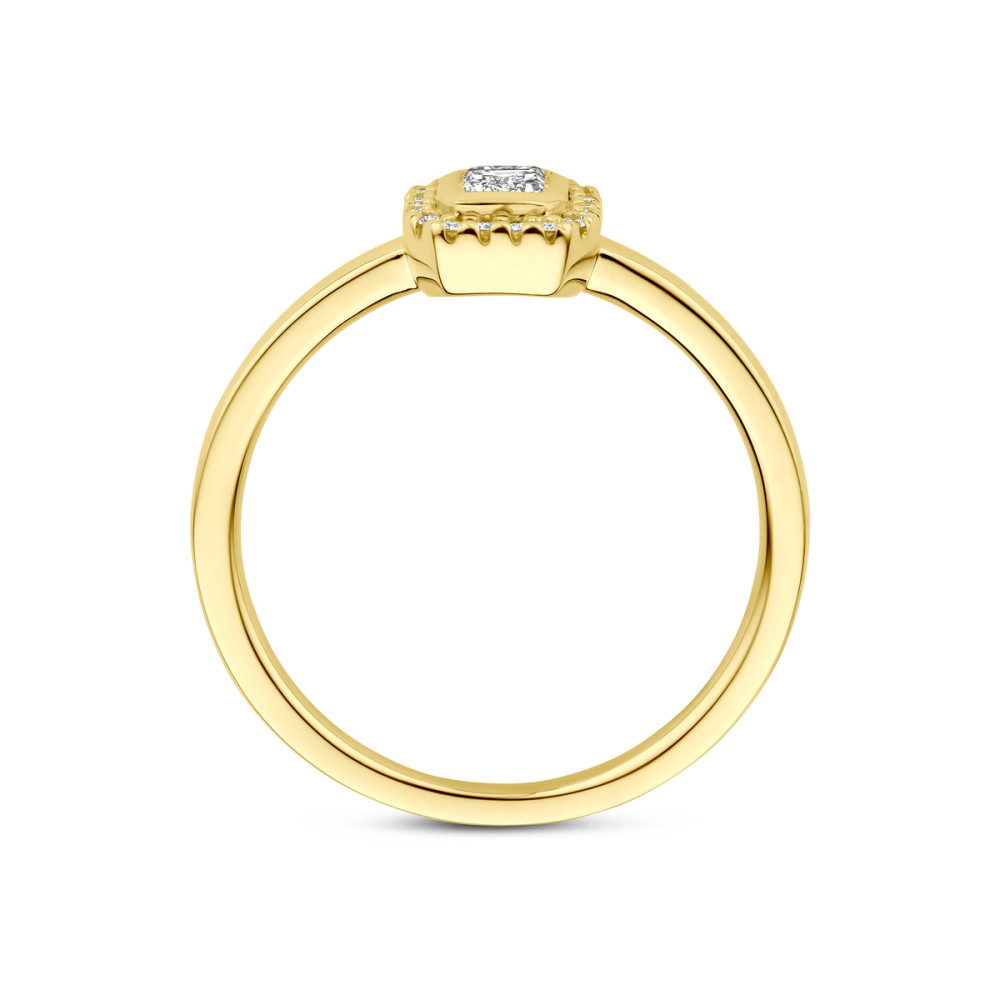 entourage-ring-14-karaat-goud-diamant-rechthoek-0-31-crt-7-5-mm-breedte