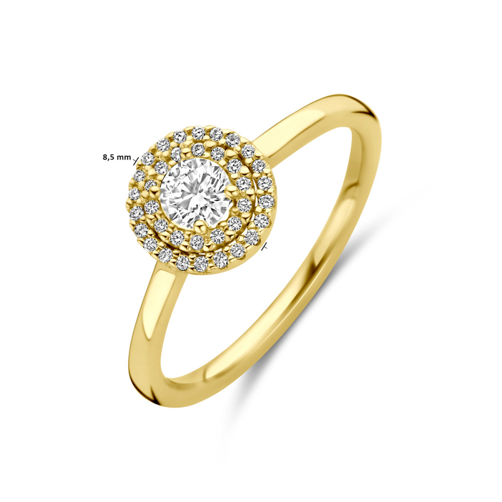 entourage-ring-14-karaat-goud-diamant-transparant-0-36-crt-8-5-mm-breedte