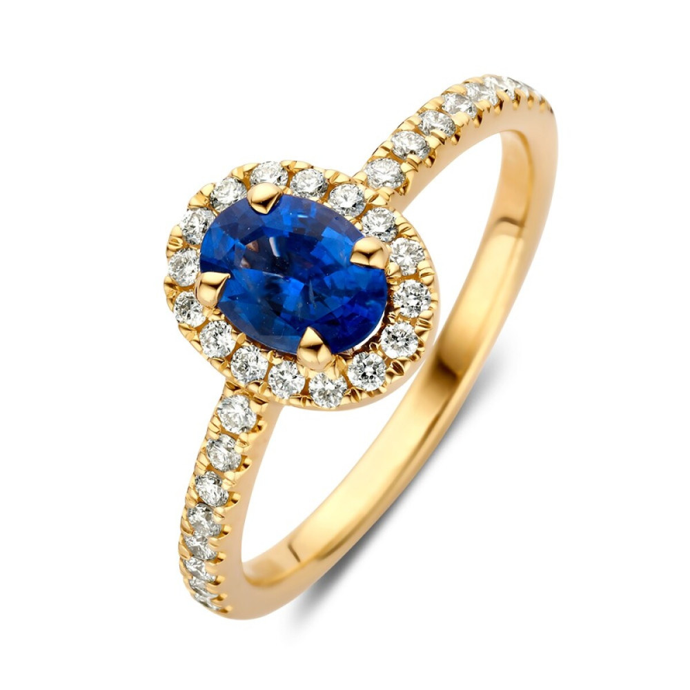 entourage-ring-14-karaat-goud-saffier-ovaal-diamant-0-32-crt-10-mm-breedte