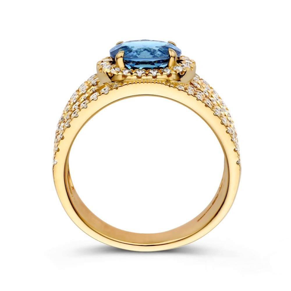 entourage-ring-14-karaat-goud-topaas-1-47-crt-en-diamant-0-59-crt-10-mm-breedte