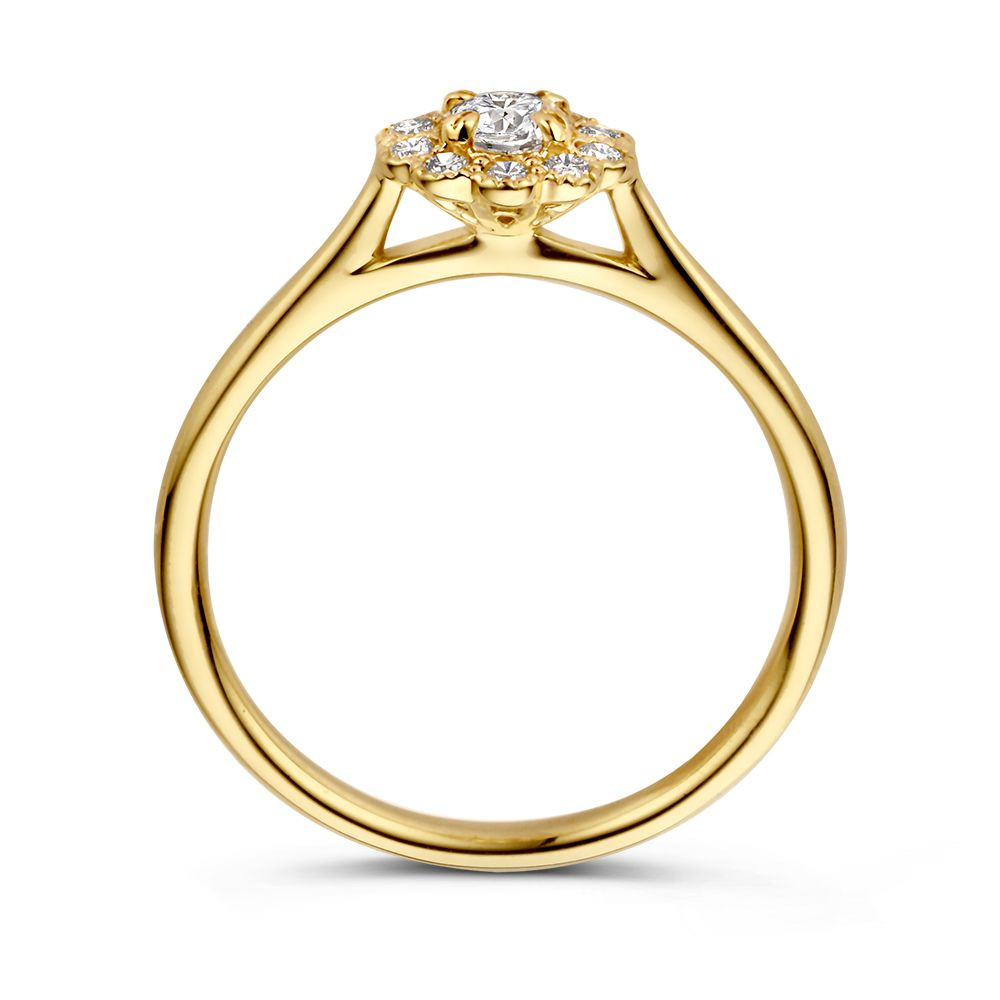 entourage-ring-van-goud-met-0-43-crt-diamanten-bloem-vam-7-8-mm