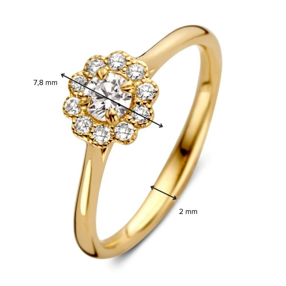 entourage-ring-van-goud-met-0-43-crt-diamanten-bloem-vam-7-8-mm