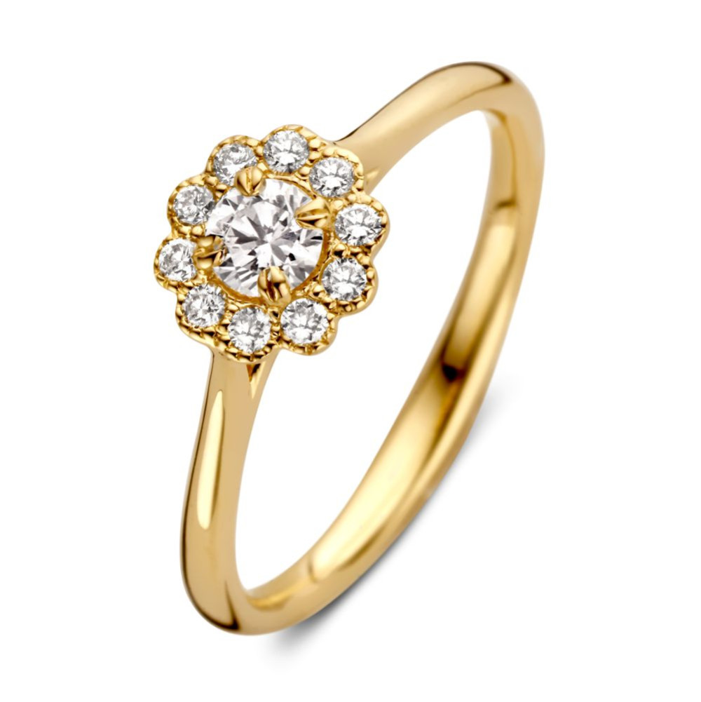 entourage-ring-van-goud-met-0-43-crt-diamanten-bloem-vam-7-8-mm