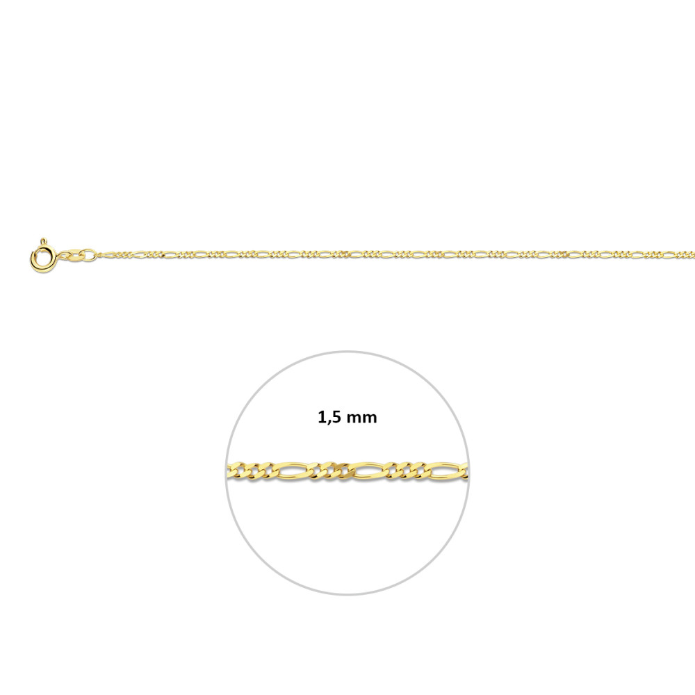 figaro-schakelketting-glanzend-14-karaat-goud-1-5-mm-breedte-lengte-42-cm