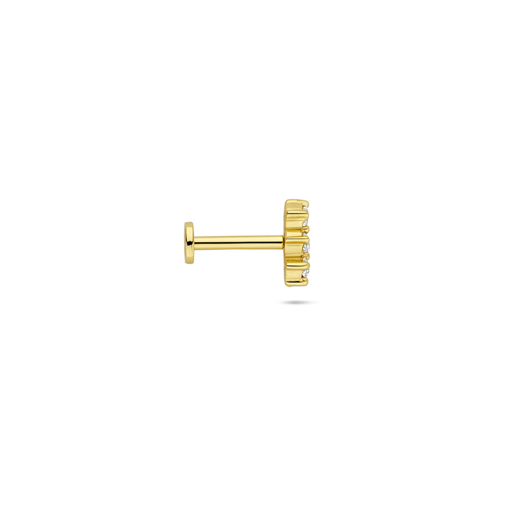 flatback-piercing-gold-plated-transparante-zirkonia-2-5-mm-breed-x-6-5-mm-hoog-per-stuk