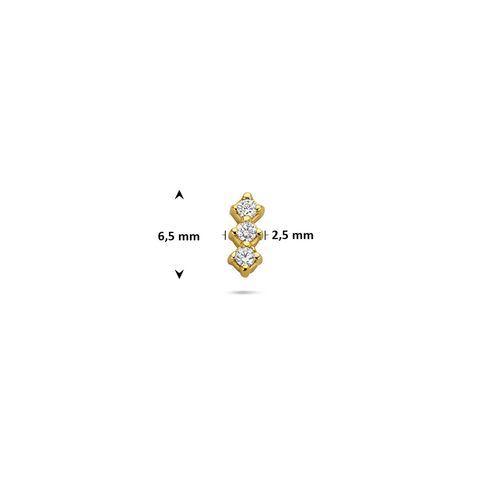 flatback-piercing-gold-plated-transparante-zirkonia-2-5-mm-breed-x-6-5-mm-hoog-per-stuk