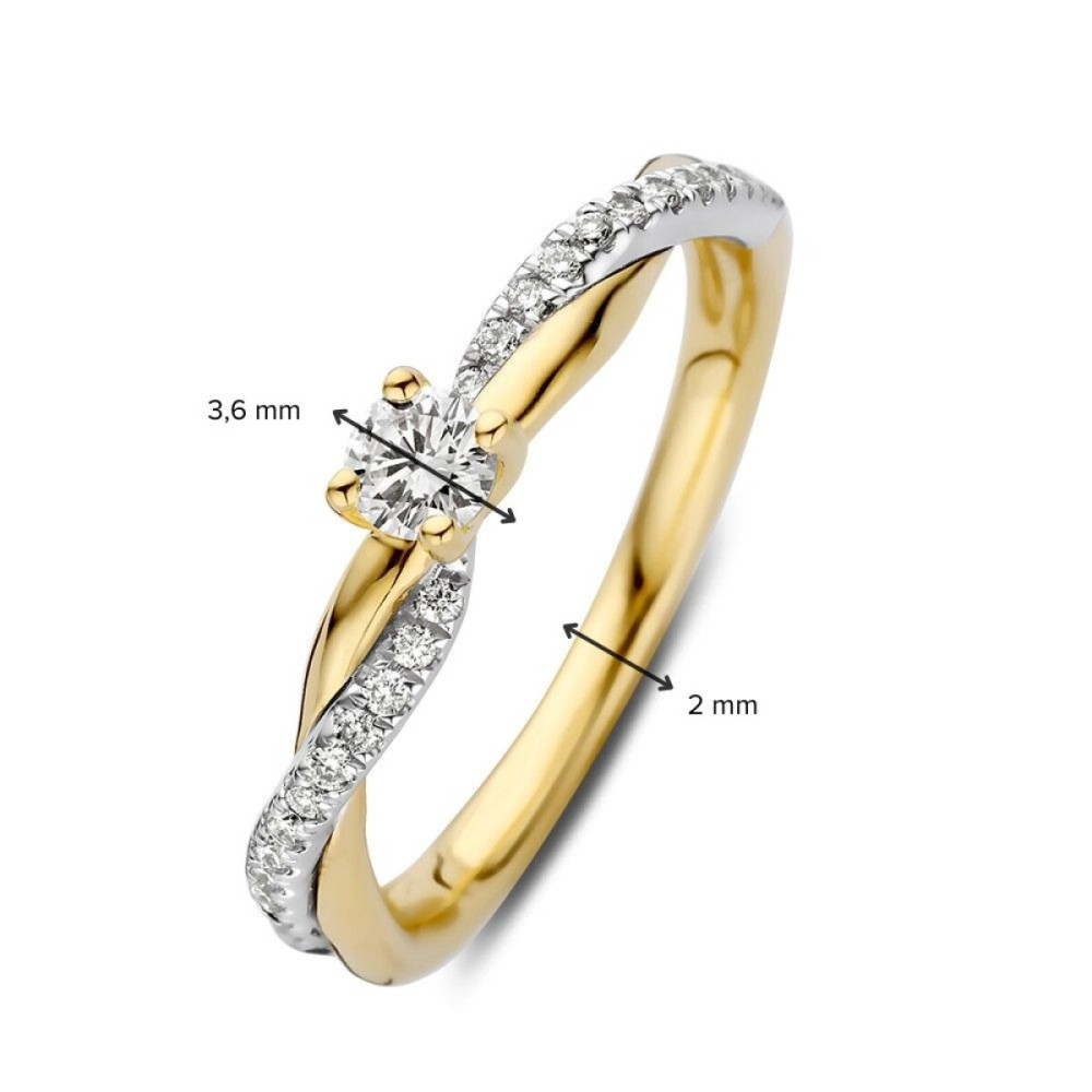 gedraaide-bicolor-ring-14-karaat-diamant-0-30-crt-glanzend-3-6-mm-breedte