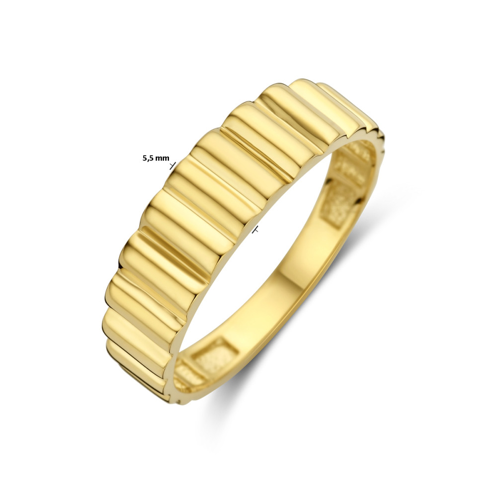 gegolfde-ring-14-karaat-goud-glanzend-5-5-mm-breedte