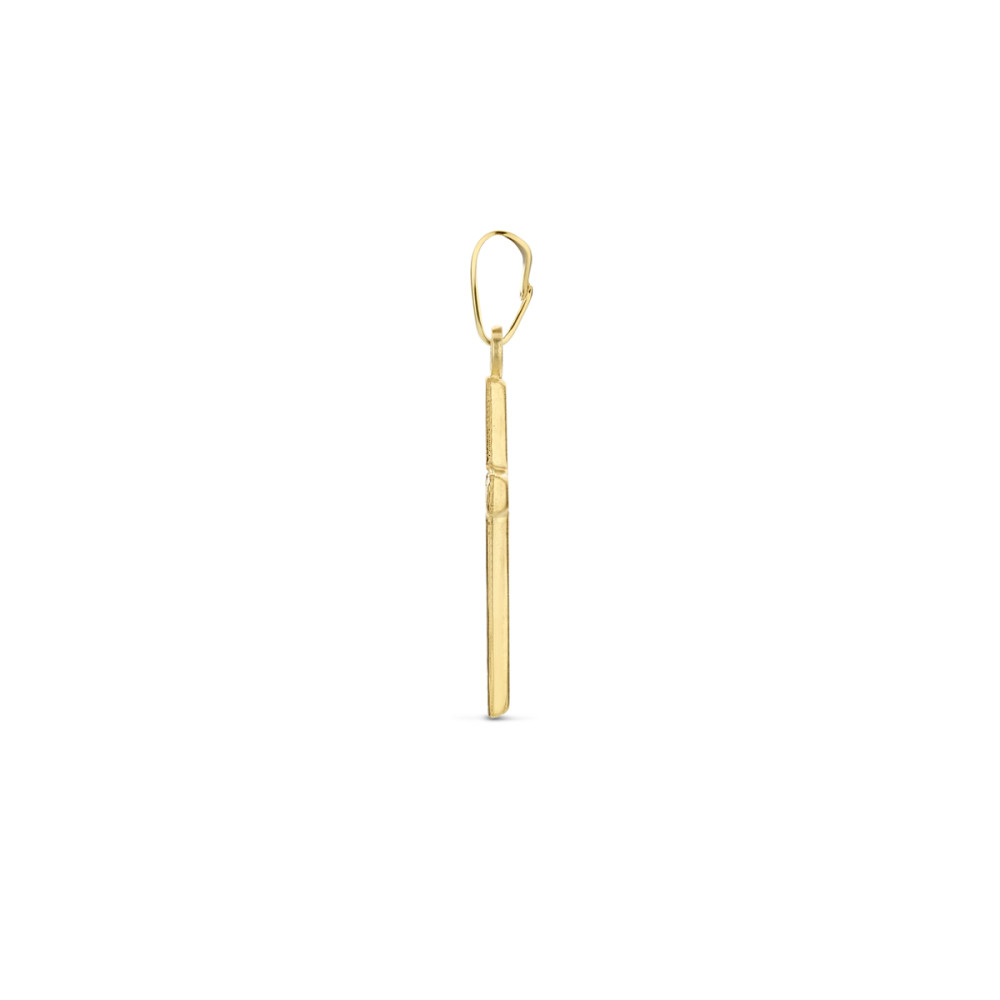 gehamerd-gouden-kruisje-12-mm-breed-hoogte-18-mm
