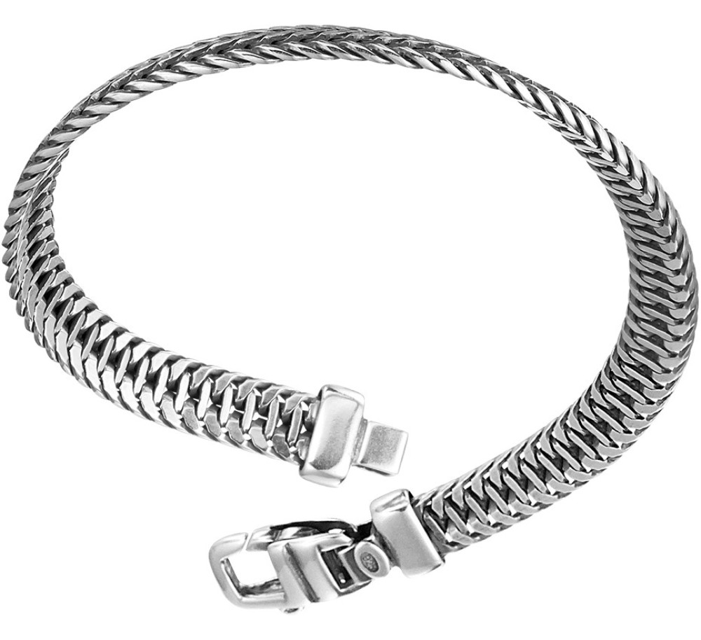 geoxideerde-zilveren-vossestaart-schakelarmband-6-5-mm