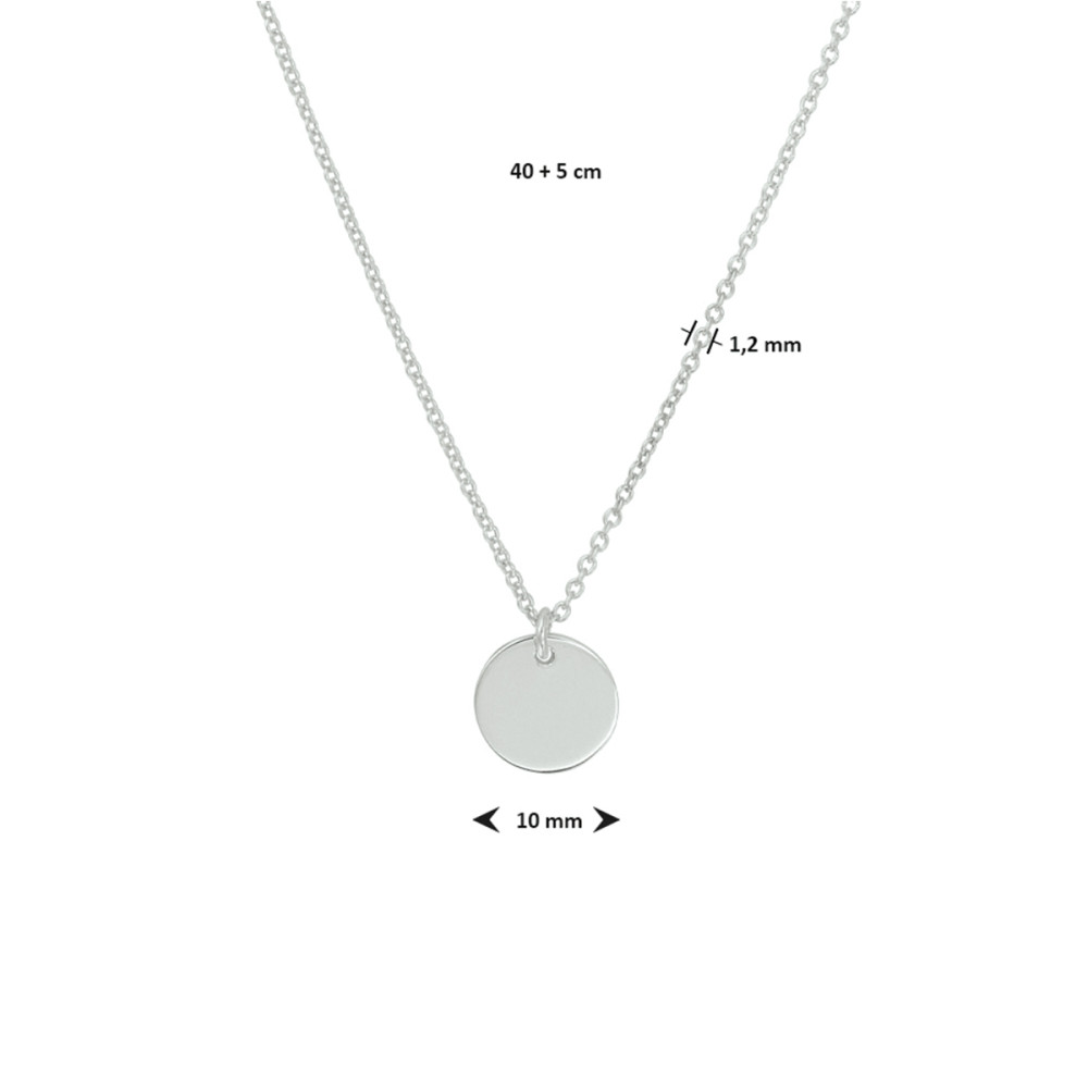 gepersonaliseerde-ketting-ronde-hanger-van-925-zilver-lengte-40-45-cm