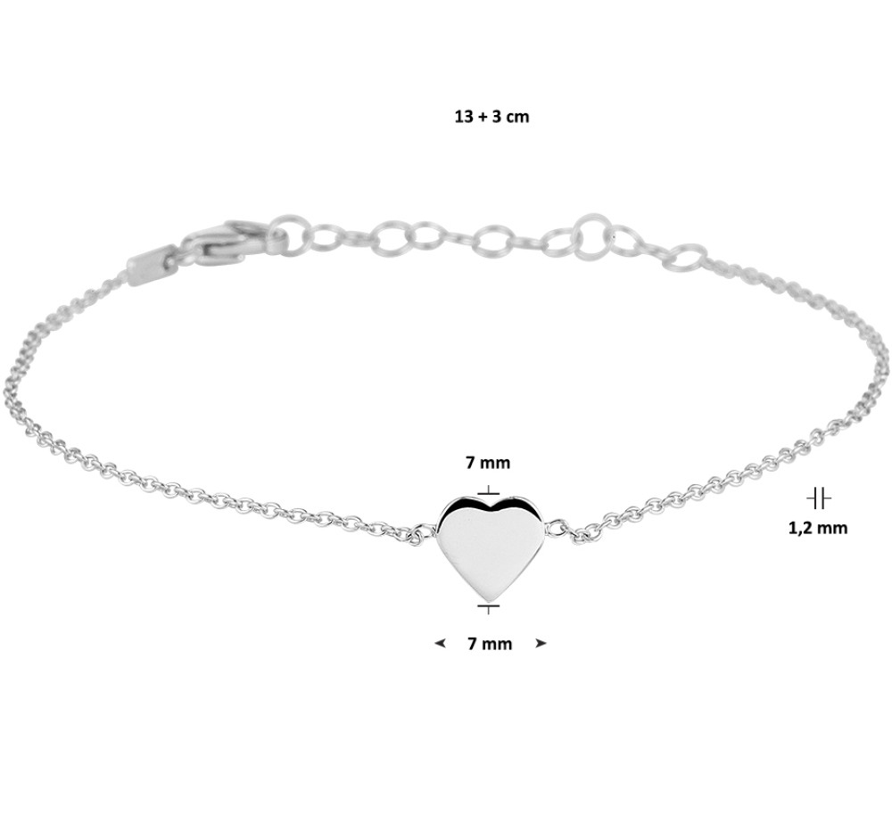 gerhodineerde-zilveren-armband-met-hartvormige-hanger-en-ankerschakelpatroon