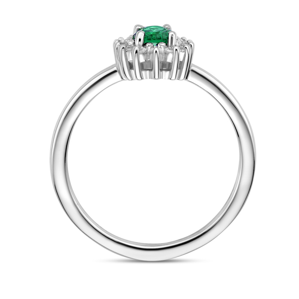 gerhodineerde-zilveren-entourage-ring-met-synthetische-smaragd-en-zirkonia-s