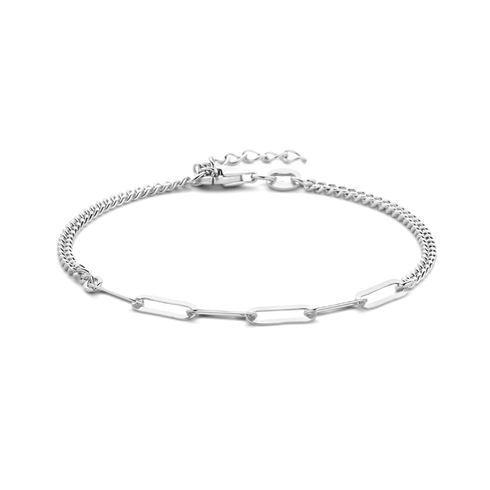 gerhodineerde-zilveren-schakelarmband-met-paperclip-en-gourmet-schakels-lengte-16-19-cm