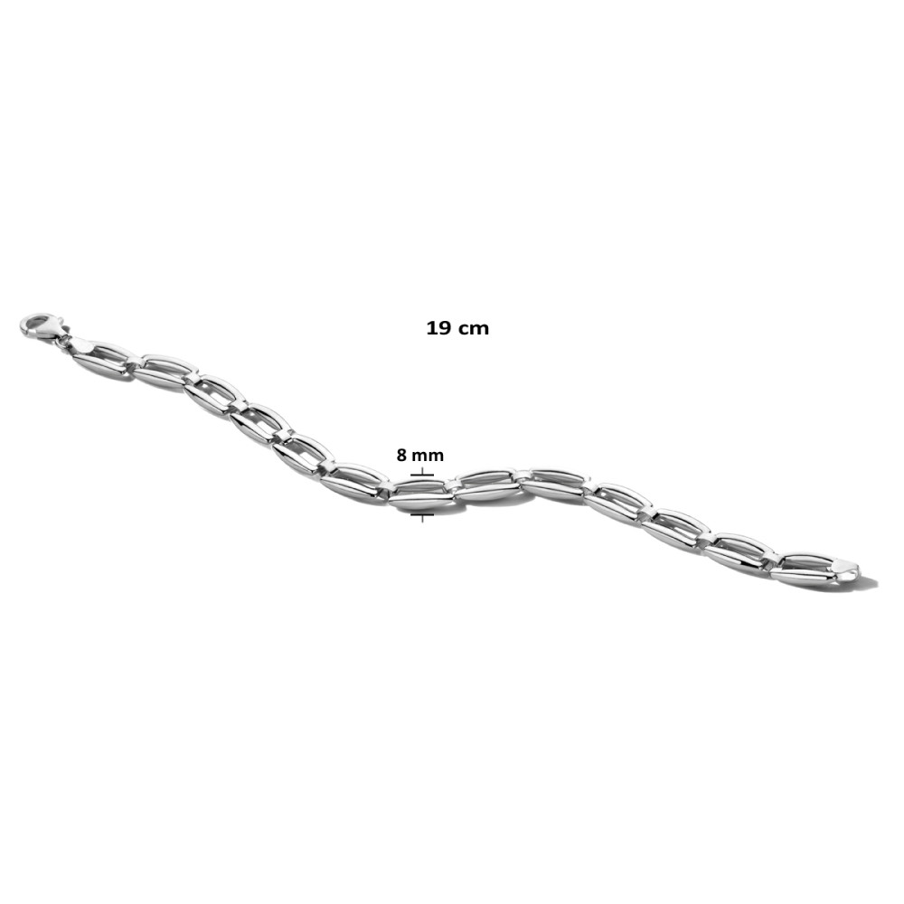 gerhodineerde-zilveren-schakelarmband-met-rechthoekige-schakels-lengte-19-cm