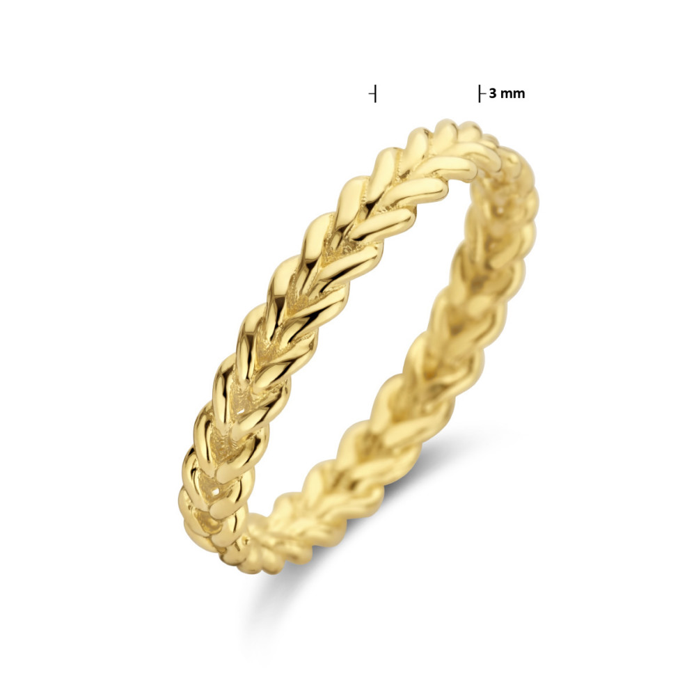 gevlochten-schakelring-van-14-karaat-goud-elegante-smalle-ring
