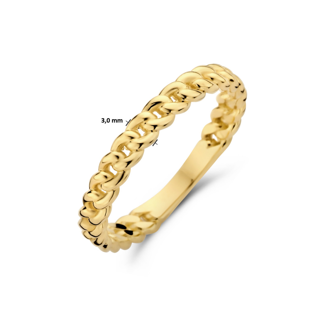 gevlochten-schakelring-van-14-karaat-goud-elegante-smalle-ring-zonder-stenen