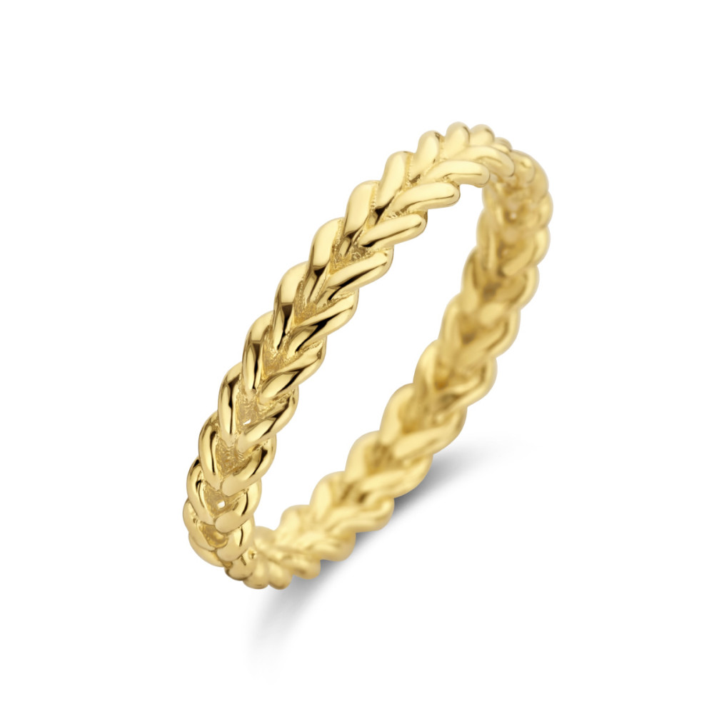 gevlochten-schakelring-van-14-karaat-goud-elegante-smalle-ring