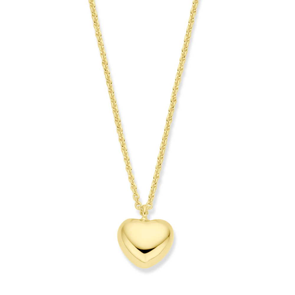 gold-plated-collier-met-hartjes-hanger-9-5-x-10-mm-lengte-40-45-cm