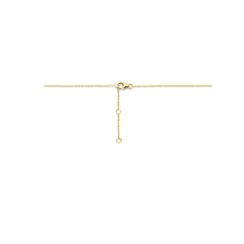 gold-plated-druppel-ketting-met-glanzende-afwerking-lengte-41-cm-43-cm-45-cm