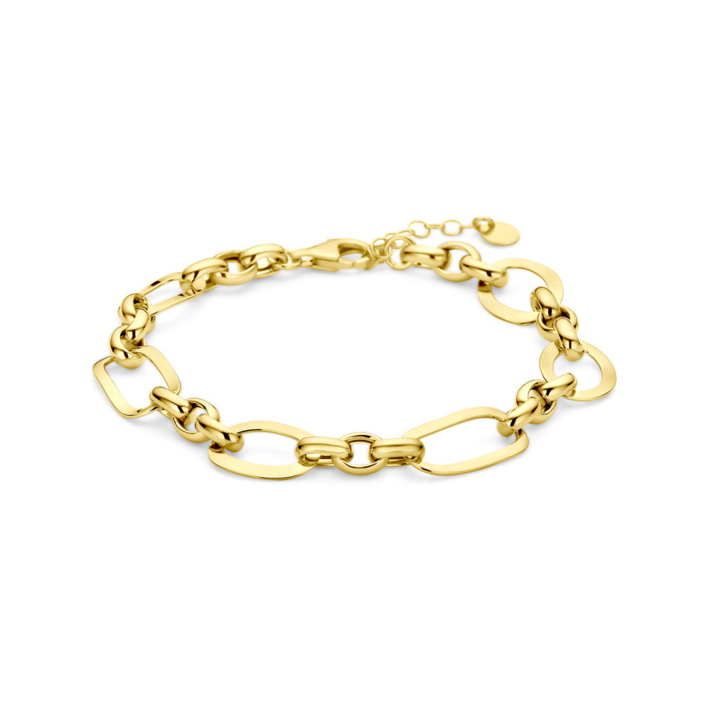 gold-plated-schakelarmband-met-ovale-en-rechthoekige-schakels