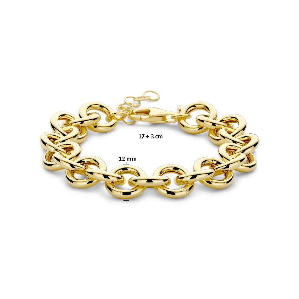 gold-plated-schakelarmband-met-ronde-ankerschakels