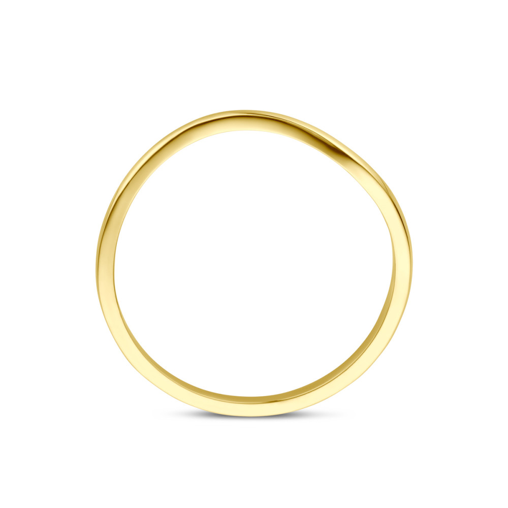golvende-ring-14-karaat-goud-glanzend-modern-design-3-mm-breedte
