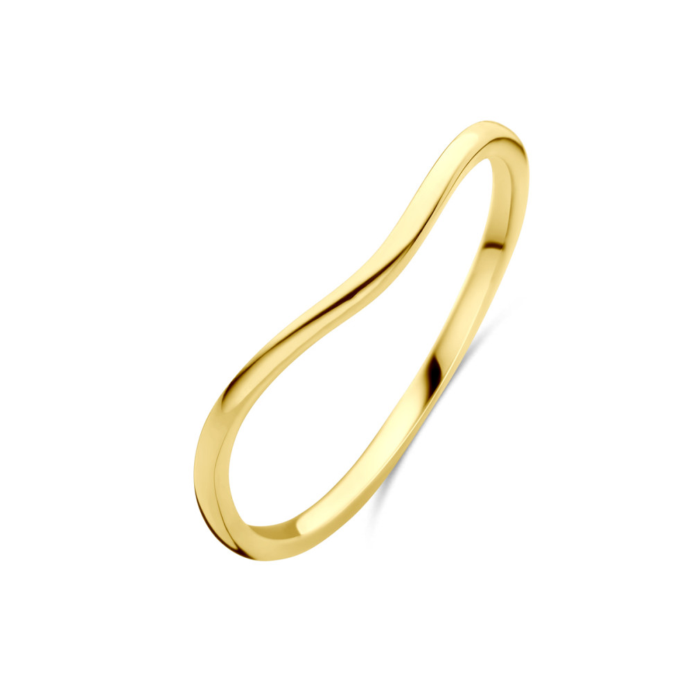 golvende-ring-14-karaat-goud-glanzend-modern-design-3-mm-breedte