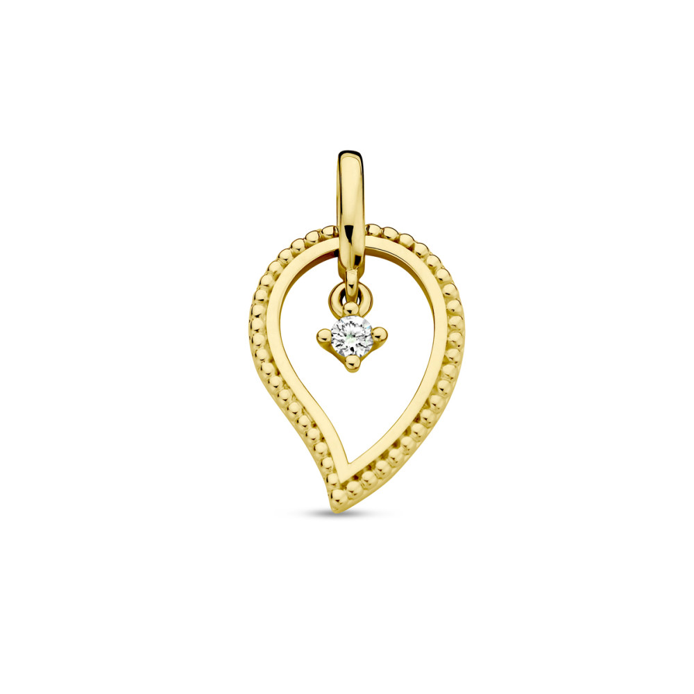 gouden-druppel-hanger-met-bolletjes-en-diamant-0-06-crt-hoogte-22-mm
