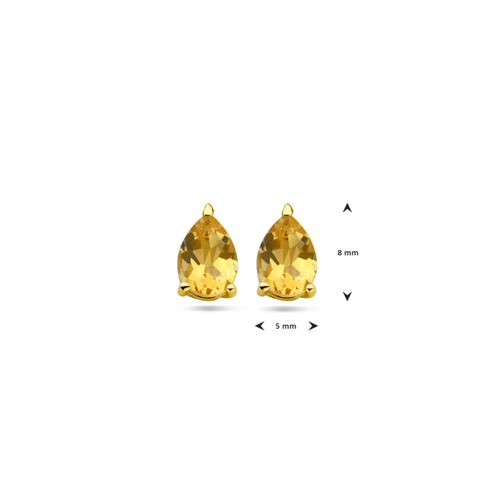 gouden-druppel-oorstekers-met-citrien-5-mm-x-8-mm