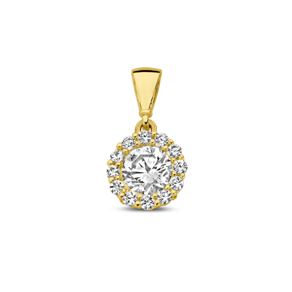 gouden-hanger-met-centrale-zirkonia-en-halo-patroon-8-mm-breed-hoogte-16-mm