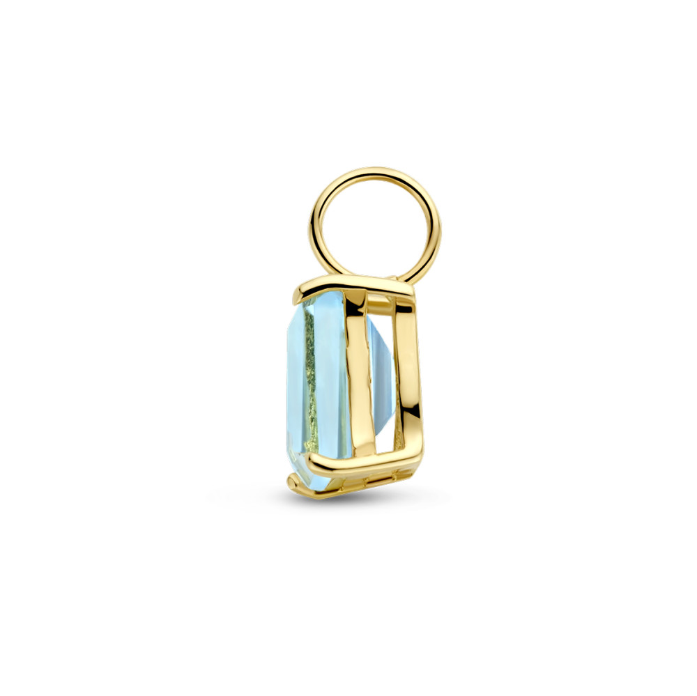 gouden-hanger-met-rechthoekige-blauwe-topaas-4-5-mm-breed-hoogte-10-5-mm