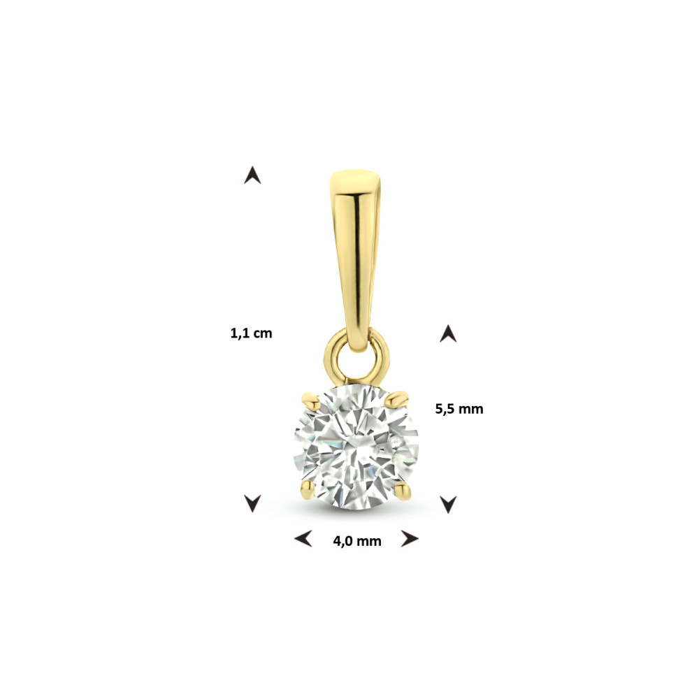 gouden-hanger-met-solitaire-ronde-zirkonia-4-mm-hoogte