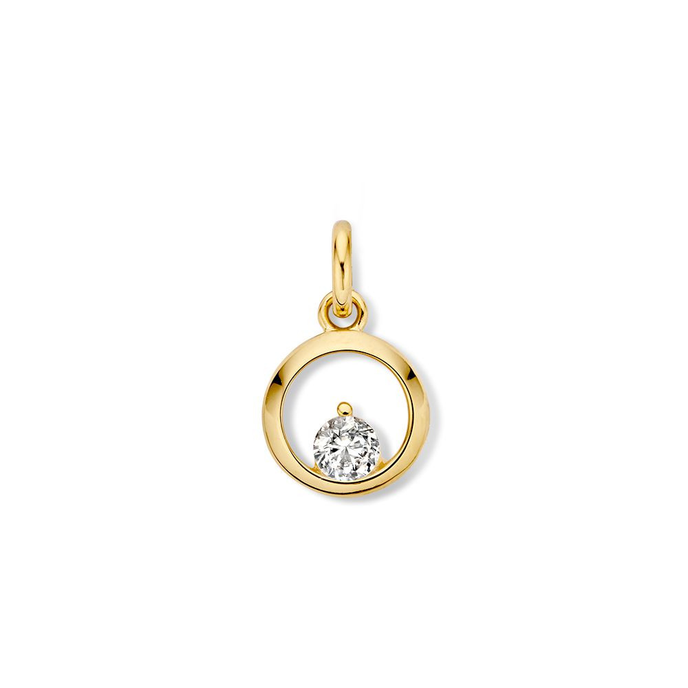 gouden-hanger-met-zwevende-zirkonia-in-cirkelvorm-9-4-mm-breed-hoogte-11-mm