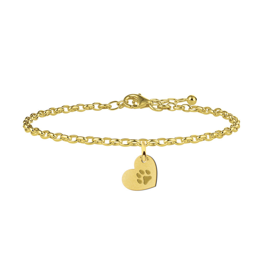 gouden-hart-hanger-met-pootafdruk-10-5-mm-breed-hoogte-11-mm