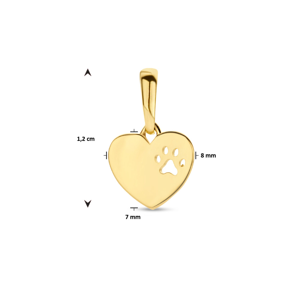 gouden-hart-hanger-met-uitgesneden-pootafdruk