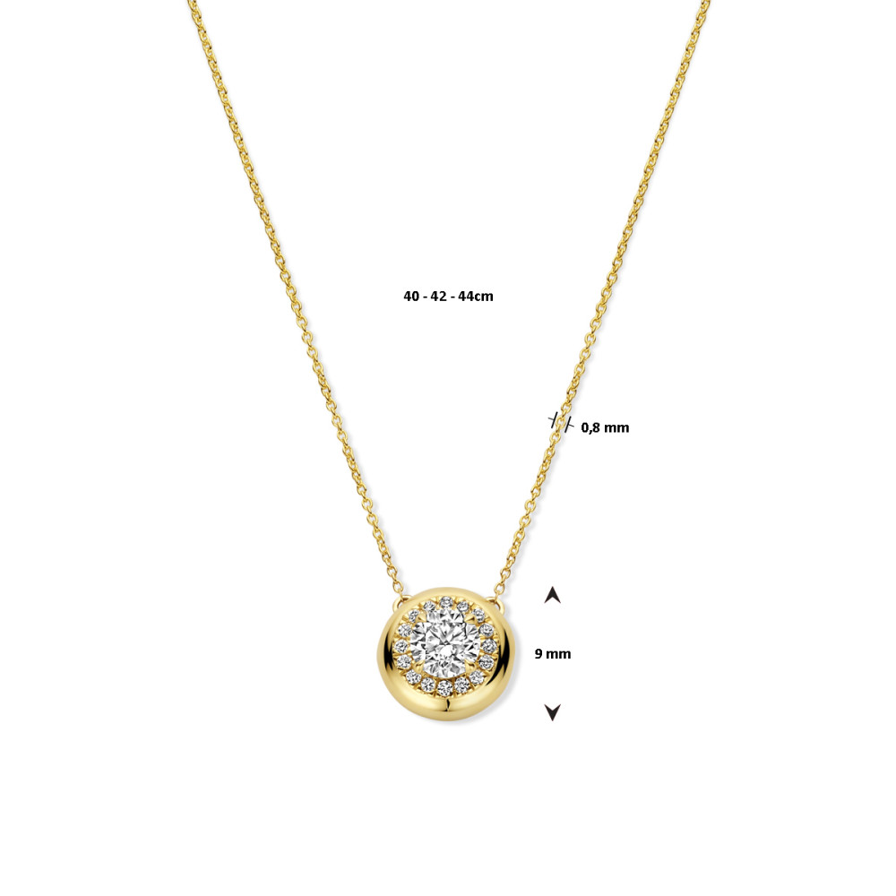 gouden-ketting-met-ronde-hanger-en-lab-grown-diamanten-0-49-crt-lengte-40-cm-42-cm-44-cm
