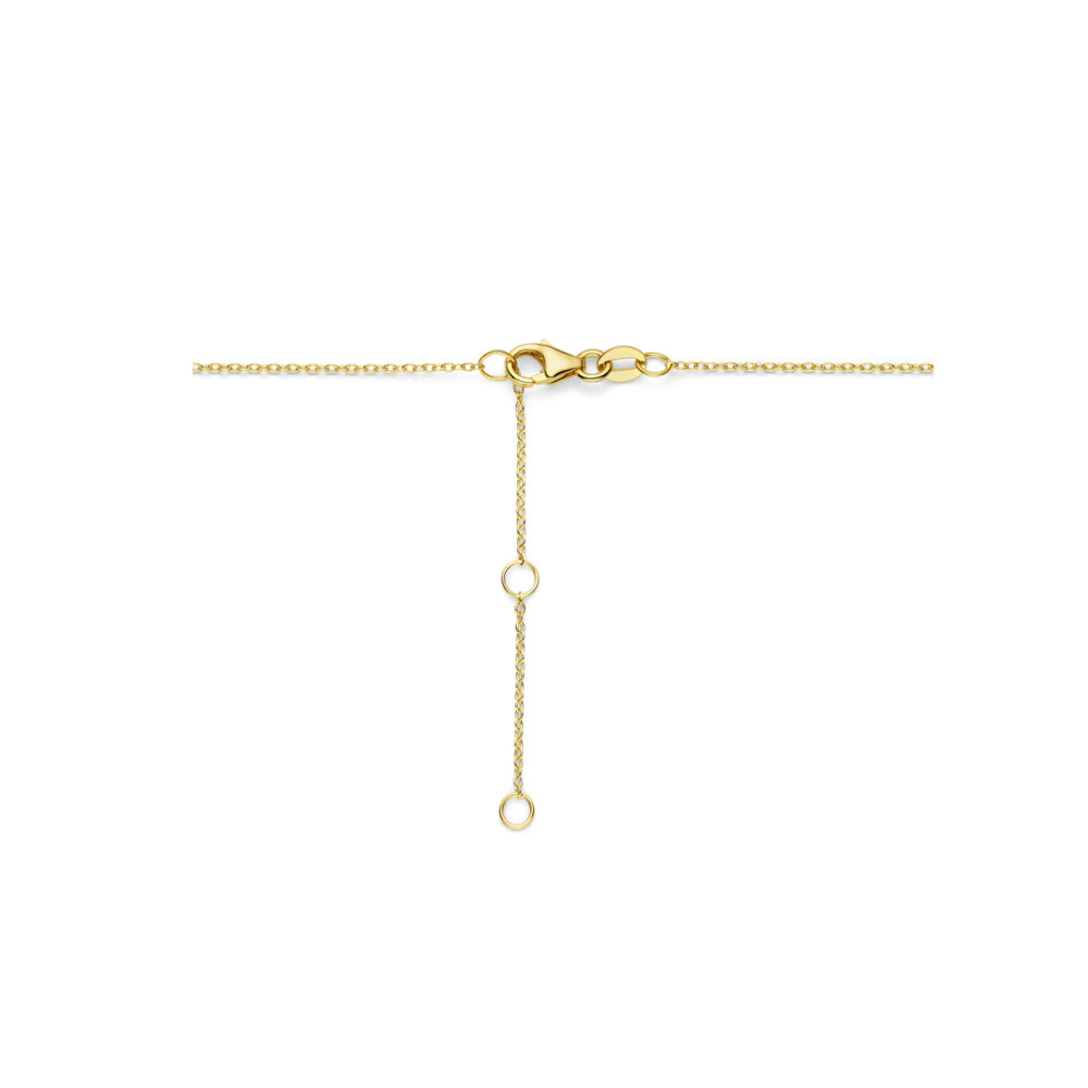 gouden-ketting-met-ronde-saffier-en-diamant-hanger-0-05-crt-lengte-41-43-45-cm