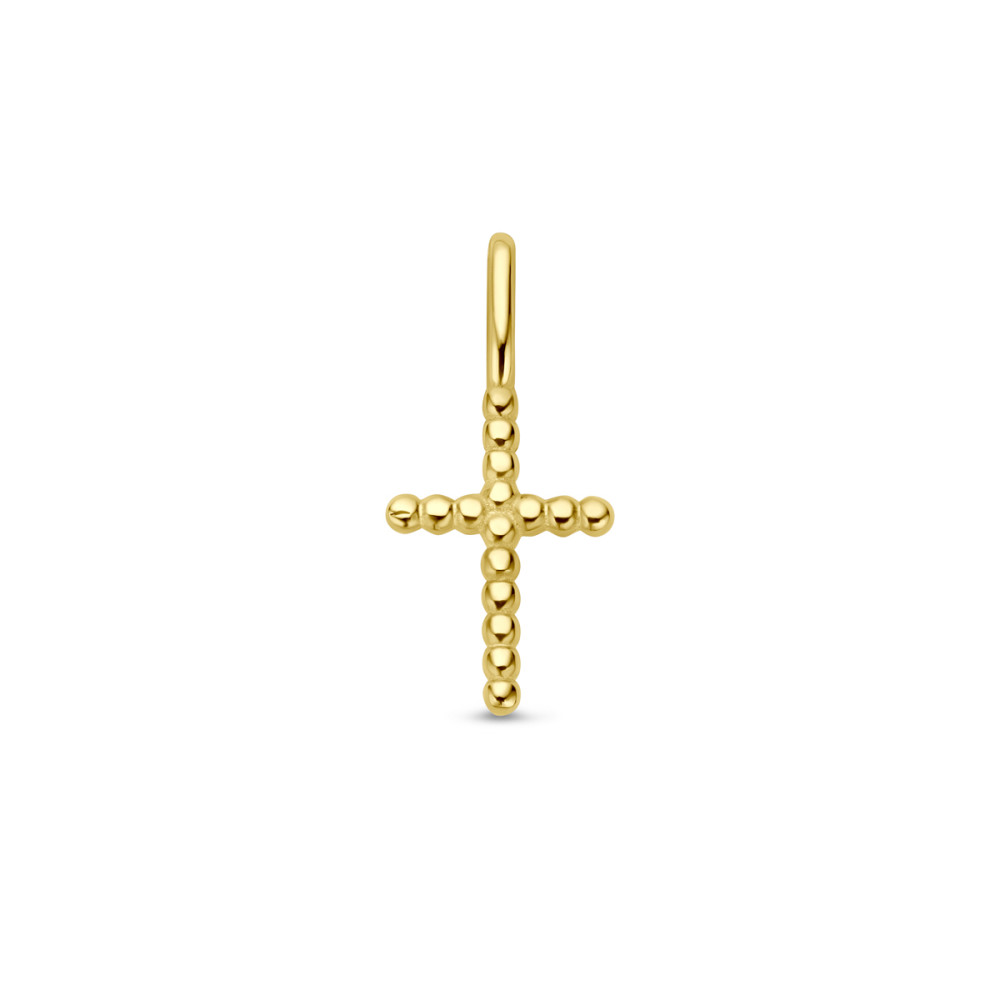 gouden-kruisje-met-bolletjes-6-mm-breed-hoogte-13-5-mm