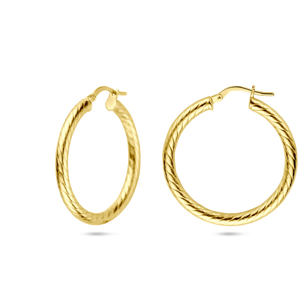 gouden-oorringen-textuur-spiraalvorm-zilgold-3-mm-breedte