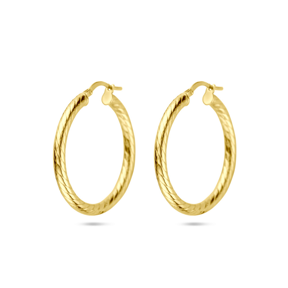 gouden-oorringen-textuur-spiraalvorm-zilgold-3-mm-breedte
